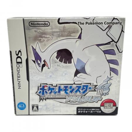 ポケウォーカー未使用　ソウルシルバー箱付き　※ソフトなし 中古 ポケットモンスター ソウルシルバー 【ポケウォーカーなし