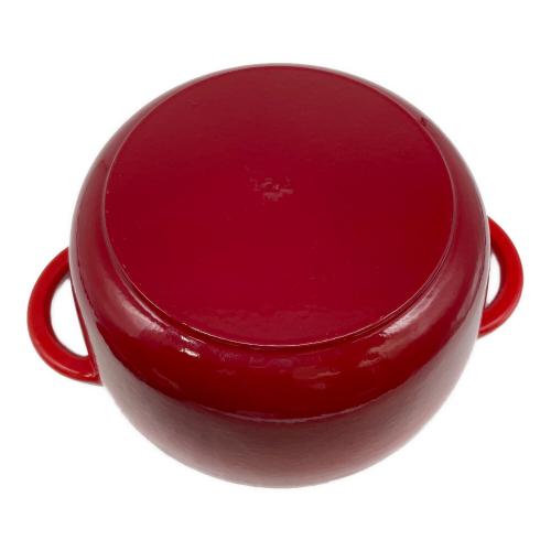 ZWILLING (ツヴィリング) 両手鍋 レッド ココット24cm