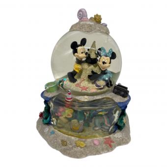 DISNEY (ディズニー) ディズニーグッズ ミッキー＆ミニー スノードーム オルゴール内蔵