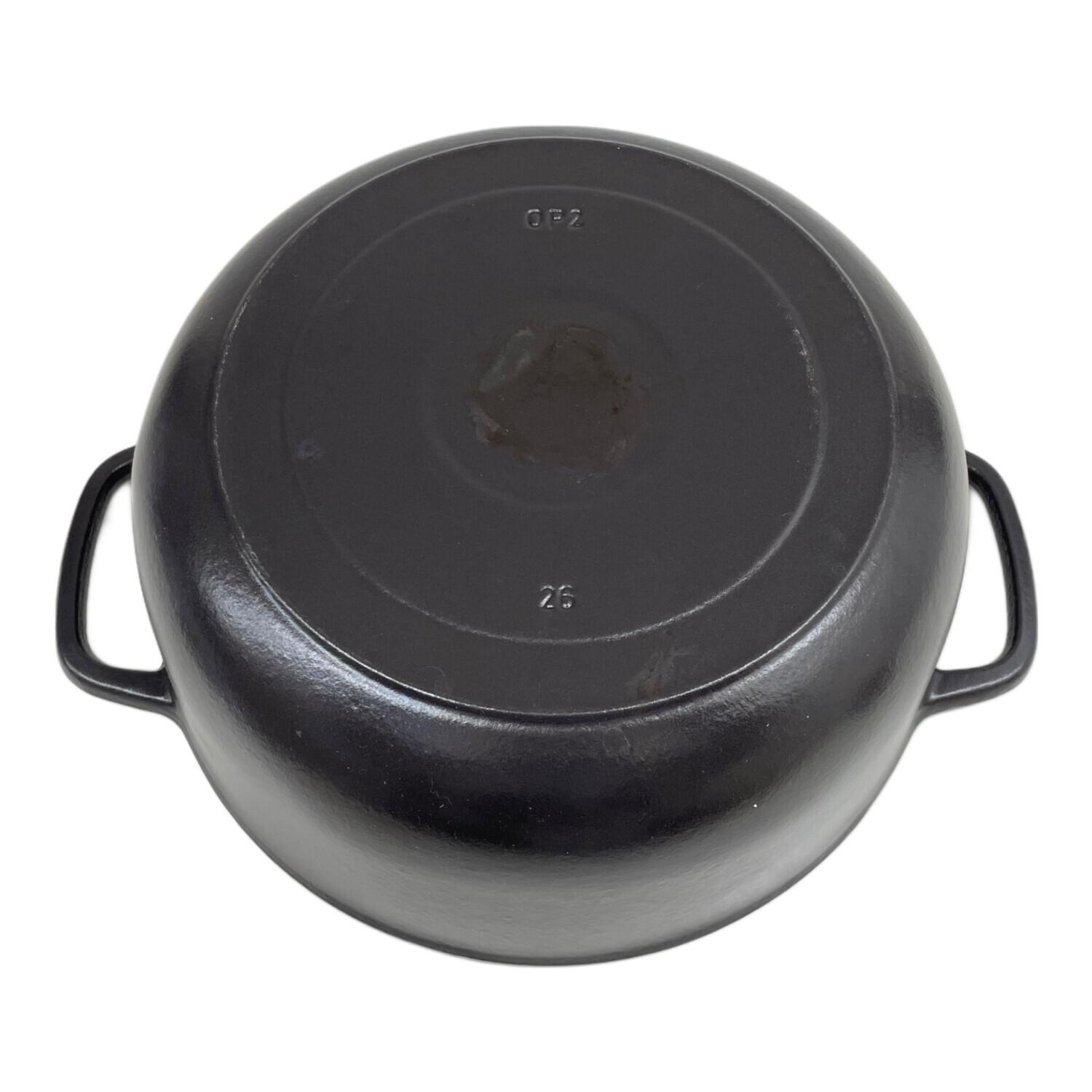 VERMICULAR (バーミキュラ) オーブンポット 26cm ブラック