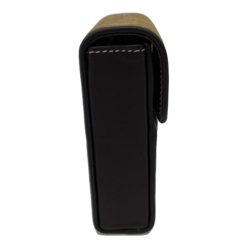 LOEWE (ロエベ) シガレットケース ブラウン アナグラム型押し スエード L11