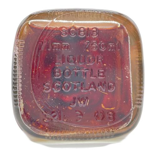 ジョニーウォーカー スコッチウィスキー ブラックラベル 金キャップ 750ml