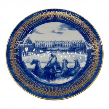 Meissen (マイセン) イヤープレート 飛行艇ドルニエドックス 2002