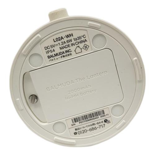 BALMUDA (バルミューダ) The Lantern LEDランタン L02A-WH