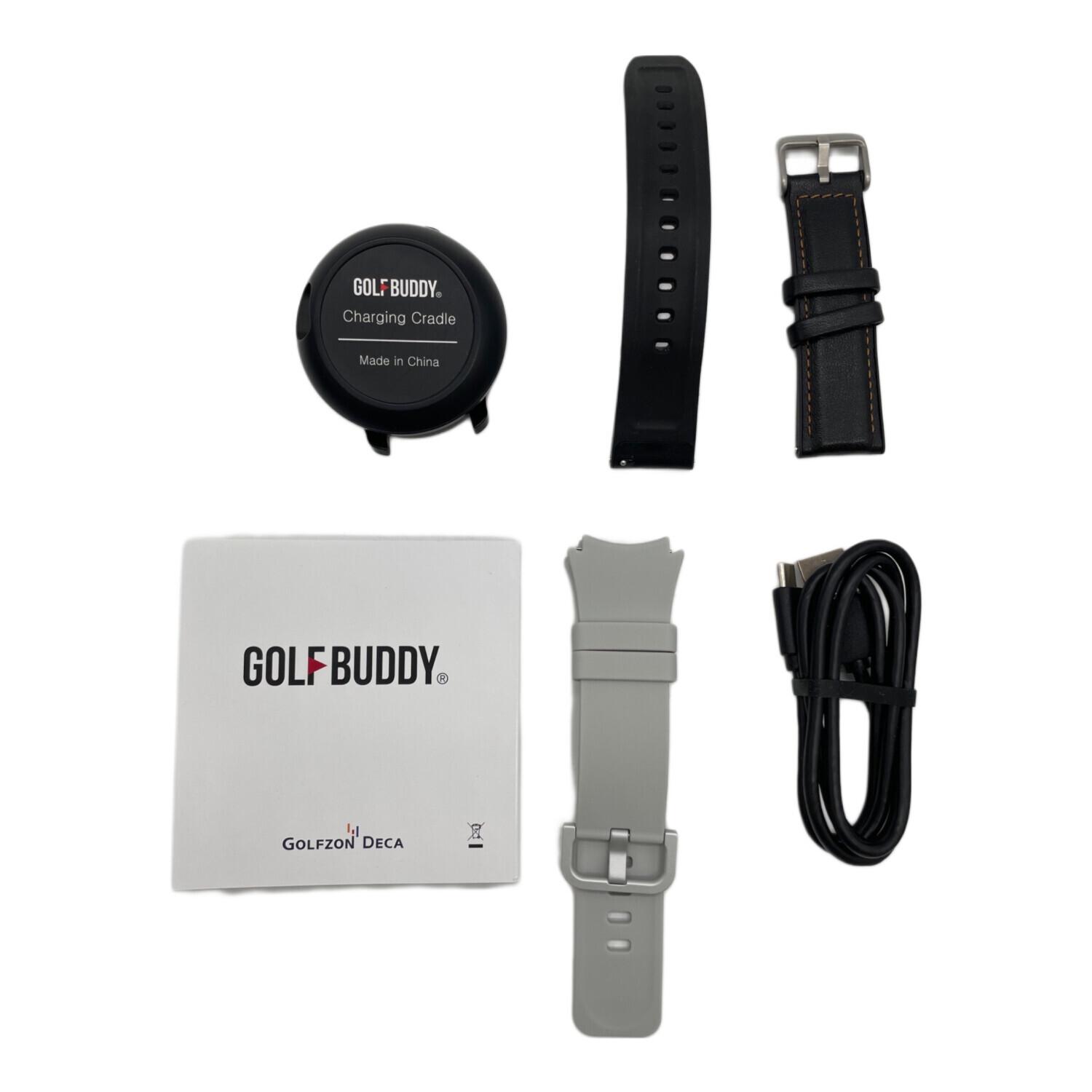 GOLFBUDDY (ゴルフバディ) ゴルフ用GPSナビ aim W12 ブラック