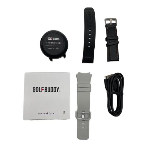 GOLFBUDDY (ゴルフバディ) ゴルフ用GPSナビ aim W12 ブラック