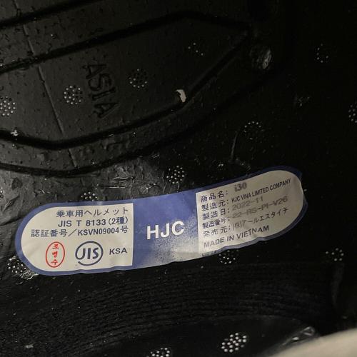HJG バイク用ヘルメット 2022年製 I30 キズ有 PSCマーク(バイク用ヘルメット)有