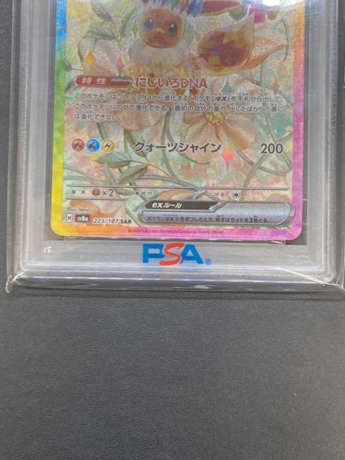 イーブイex 223/187 SAR PSA10 テラスタルフェスex