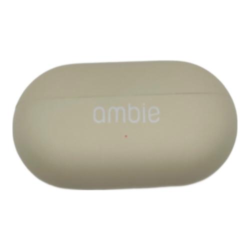 AMBIE (アンビー) ワイヤレスイヤホン AM-TW02 ambie sound earcuffs イヤーソックス付き