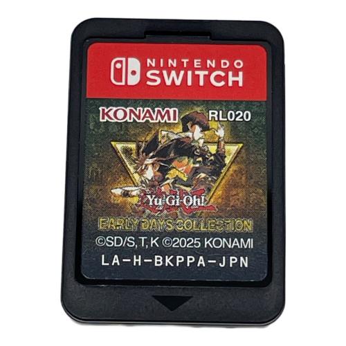 遊戯王 アーリーデイズコレクション Nintendo Switch用ソフト カード付(未開封) CERO B (12歳以上対象)
