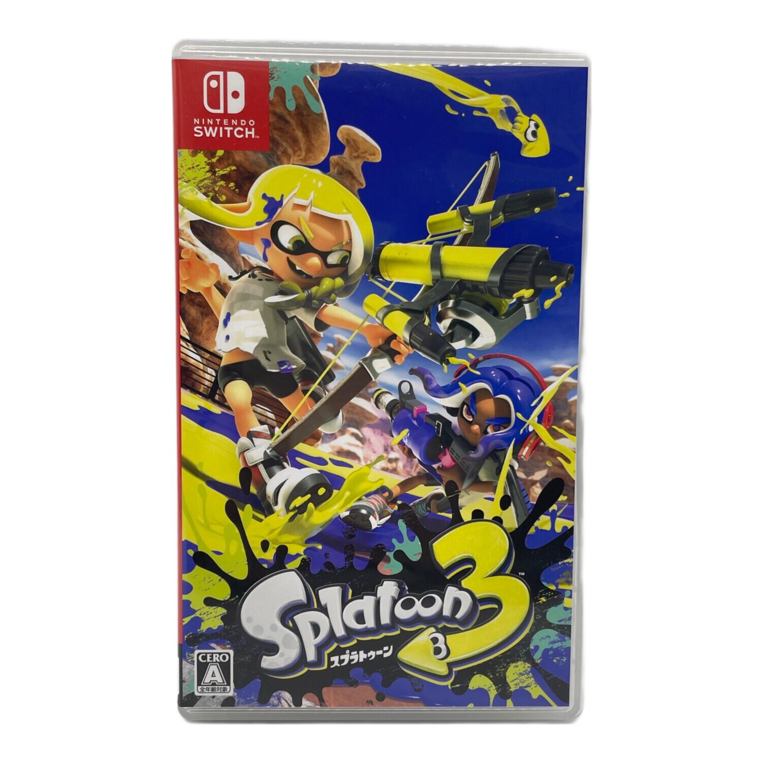 スプラトゥーン3 Nintendo Switch用ソフト CERO A (全年齢対象