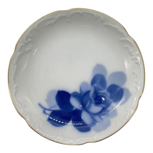 大倉陶園 (オオクラトウエン) 銘々皿 ブルーローズ(8211)