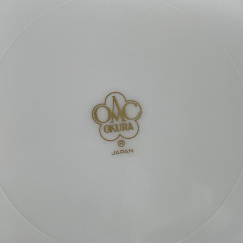 大倉陶園 (オオクラトウエン) 銘々皿 ブルーローズ(8211)