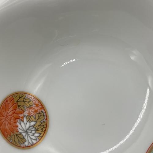 深川製磁 (フカガワセイジ) 小鉢 寿赤絵