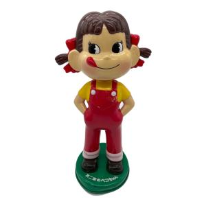 ペコちゃん (ペコチャン) 首振り人形 キャラクターグッズ 変色、色落ちあり