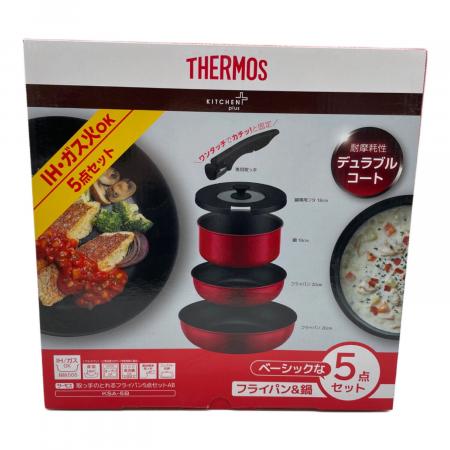 THERMOS (サーモス) フライパンセット KSA-58 取っ手のとれる