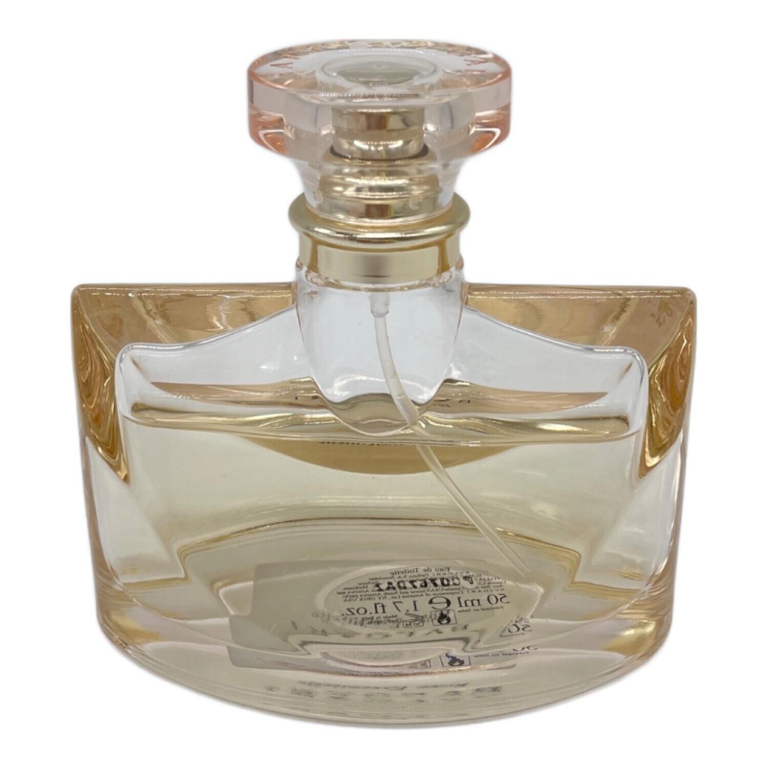 BVLGARI (ブルガリ) オードトワレ 50ml 残量80%-99% ローズ