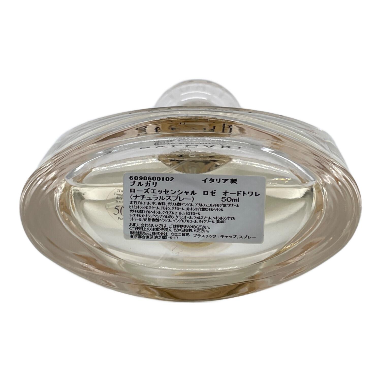BVLGARI (ブルガリ) オードトワレ 50ml 残量80%-99% ローズ