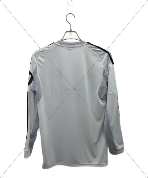 adidas (アディダス) トレーニングシャツ JN8884 レアル・マドリード 25/26 長袖ホームユニフォーム メンズ SIZE L ホワイト