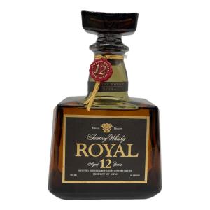 サントリー ローヤル ジャパニーズウィスキー 12年 黒ラベル 700ml