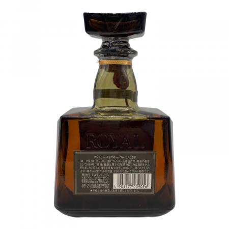 サントリー ローヤル ジャパニーズウィスキー 12年 黒ラベル 700ml