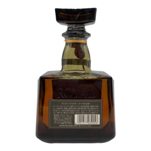 サントリー ローヤル ジャパニーズウィスキー 12年 黒ラベル 700ml