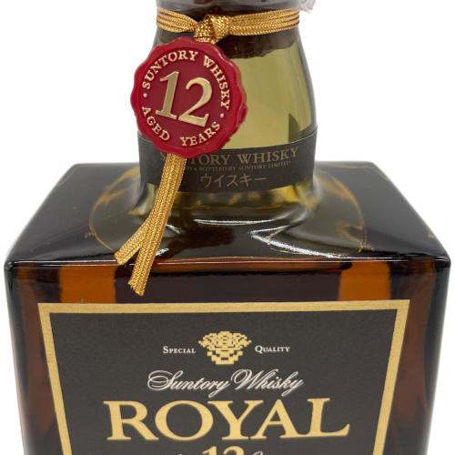 サントリー ローヤル ジャパニーズウィスキー 12年 黒ラベル 700ml