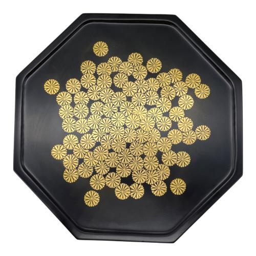 象彦 (ゾウヒコ) お盆 八角 菊寿盆