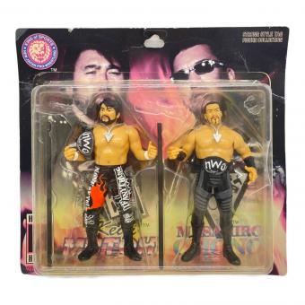 新日本プロレスリング (シンニッポンプロレスリング) 蝶野正洋＆武藤敬司 ストロングスタイルタッグフィギュアコレクション フィギュア 箱ダメージ有