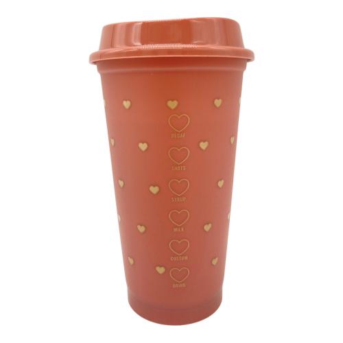 STARBUCKS COFFEE (スターバックスコーヒー) リユーザブルカップ バレンタイン2026カラーテェンジング