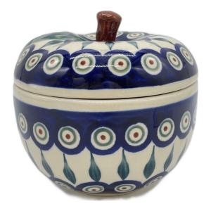 BOLESLAWIEC (ボレスワヴィエツ) 蓋付きボウル ポーランド製