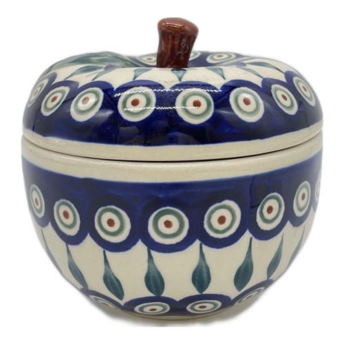 BOLESLAWIEC (ボレスワヴィエツ) 蓋付きボウル ポーランド製