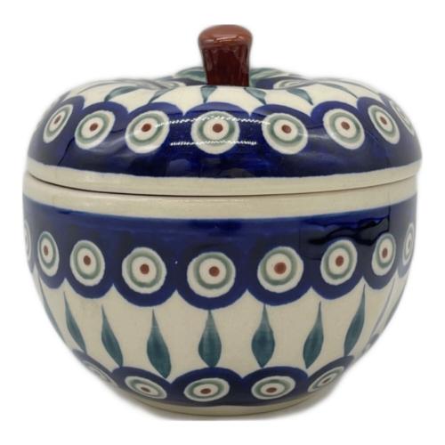 BOLESLAWIEC (ボレスワヴィエツ) 蓋付きボウル ポーランド製