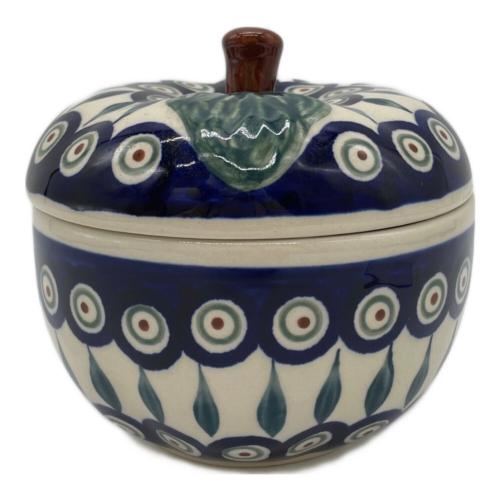 BOLESLAWIEC (ボレスワヴィエツ) 蓋付きボウル ポーランド製