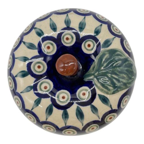 BOLESLAWIEC (ボレスワヴィエツ) 蓋付きボウル ポーランド製