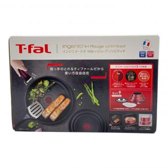 T-Fal (ティファール) フライパン インジニオ・ネオ IHルージュ・アンリミテッド セット 9 L38392