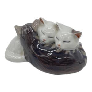 ROYAL COPENHAGEN (ロイヤル・コペンハーゲン) フィギュリン 3匹の眠り猫