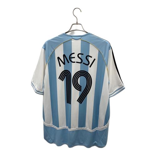 adidas (アディダス) サッカーユニフォーム JN3708 アルゼンチン代表 2006 ホーム メンズ 2XL ホワイト×ブルー×ブラック
