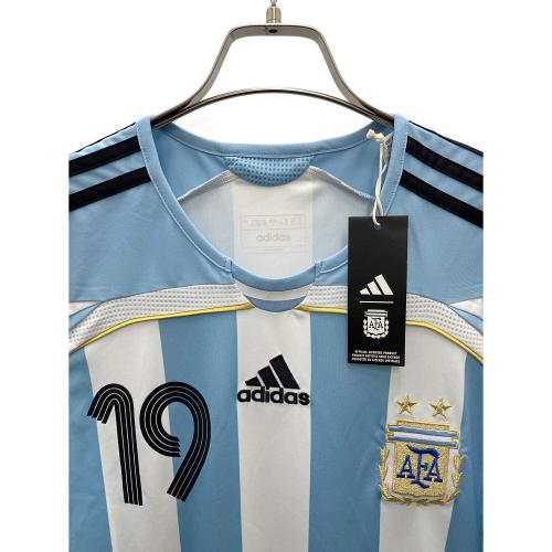 adidas (アディダス) サッカーユニフォーム JN3708 アルゼンチン代表 2006 ホーム メンズ 2XL ホワイト×ブルー×ブラック