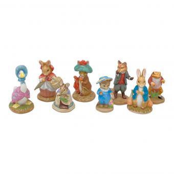 Peter Rabbit (ピーターラビット) ジオラマフィギュア 8種セット