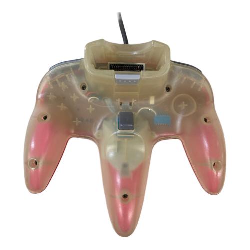 Nintendo (ニンテンドウ) Nintendo64 NUS-S-TRWA クリアレッド