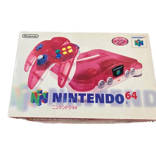 Nintendo (ニンテンドウ) Nintendo64 NUS-S-TRWA クリアレッド