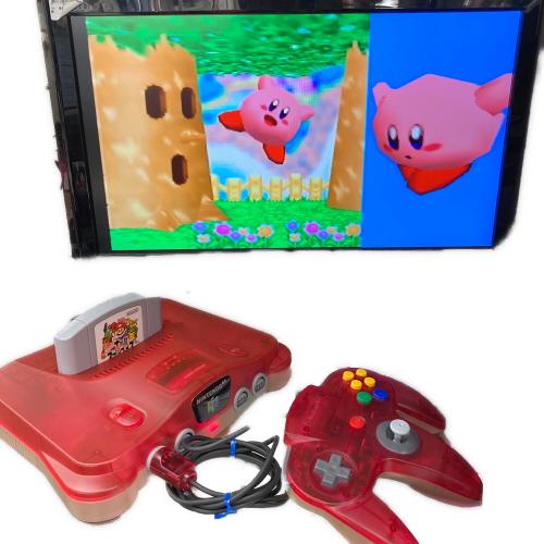 Nintendo (ニンテンドウ) Nintendo64 NUS-S-TRWA クリアレッド