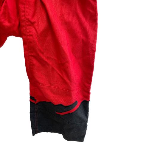 TOYOTA (トヨタ) レーシングスーツ メンズ SIZE M ホワイト×レッド