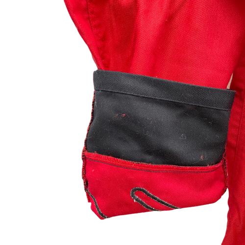 TOYOTA (トヨタ) レーシングスーツ メンズ SIZE M ホワイト×レッド