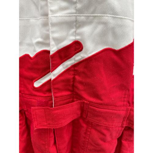 TOYOTA (トヨタ) レーシングスーツ メンズ SIZE M ホワイト×レッド
