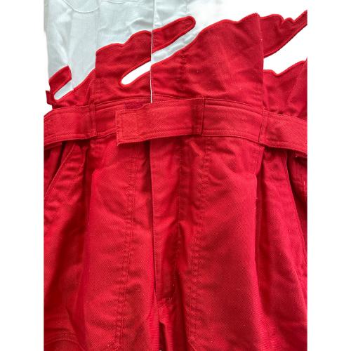 TOYOTA (トヨタ) レーシングスーツ メンズ SIZE M ホワイト×レッド