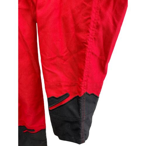 TOYOTA (トヨタ) レーシングスーツ メンズ SIZE M ホワイト×レッド