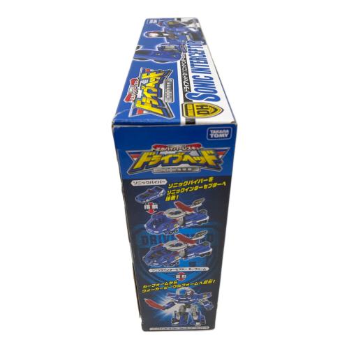 トミカハイパーレスキュー ドライブヘッド 機動救急警察 ドライブヘッド01 ソニックインターセプター 男の子おもちゃ