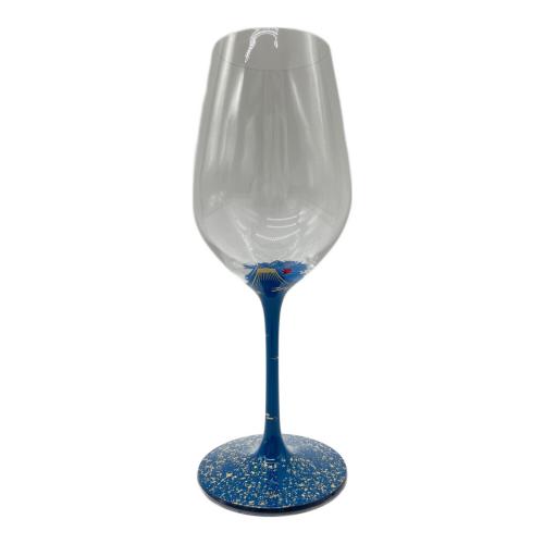 秀衡塗 (ヒデヒラヌリ) グラス OMOTENASHI SELECTION 2014 受賞 漆絵ワイングラス 富士